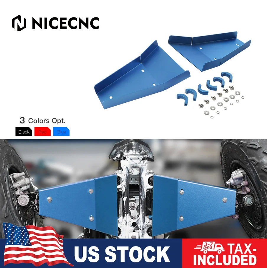 

For Raptor 700 ATV A-Arm Guard Plates Protection For Yamaha Raptor 700R 700 YFM700 YFM700R Raptor 700 Aluminum Alloy Quad Parts