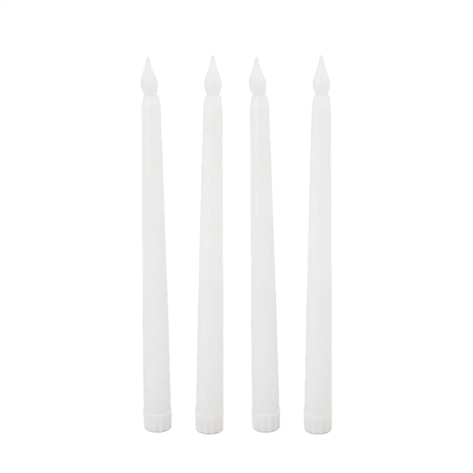 Warm Glow LED Taper Candles - Eco-Friendly Electric Light for Home & for bar Decor