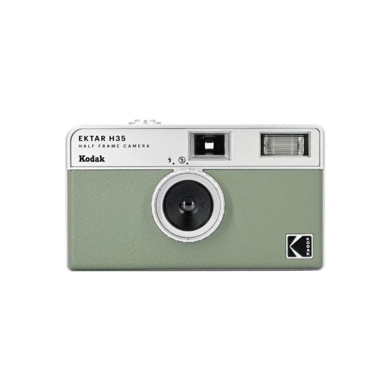 KODAK-EKTAR h35nハーフフレームカメラ、フラッシュ付き再利用可能