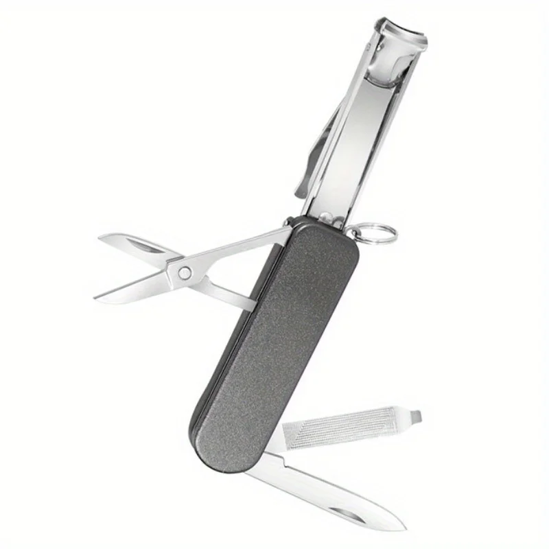 Mini Multifunctional Nail Clippers - Compact Travel Friendly Portable Nail Clippers Suitable for Camping, Outdoor, and Daily Use