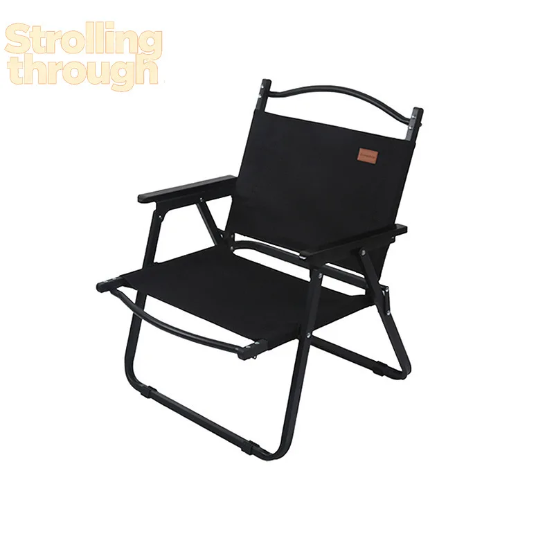 

Thickened outdoor folding chair portable light picnic camping chair beach camping stool