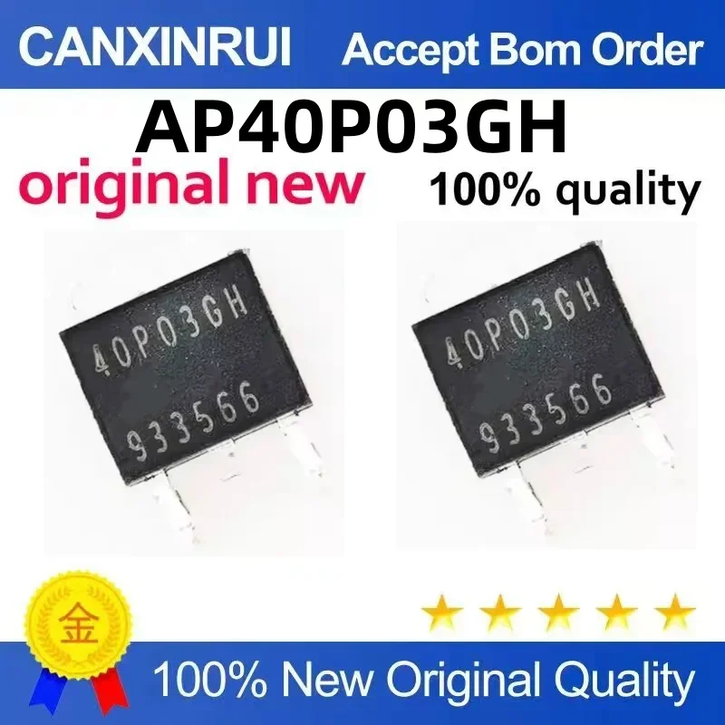 

(5-100 pieces) Brand new original AP40P03GH 40P03GH TO-252