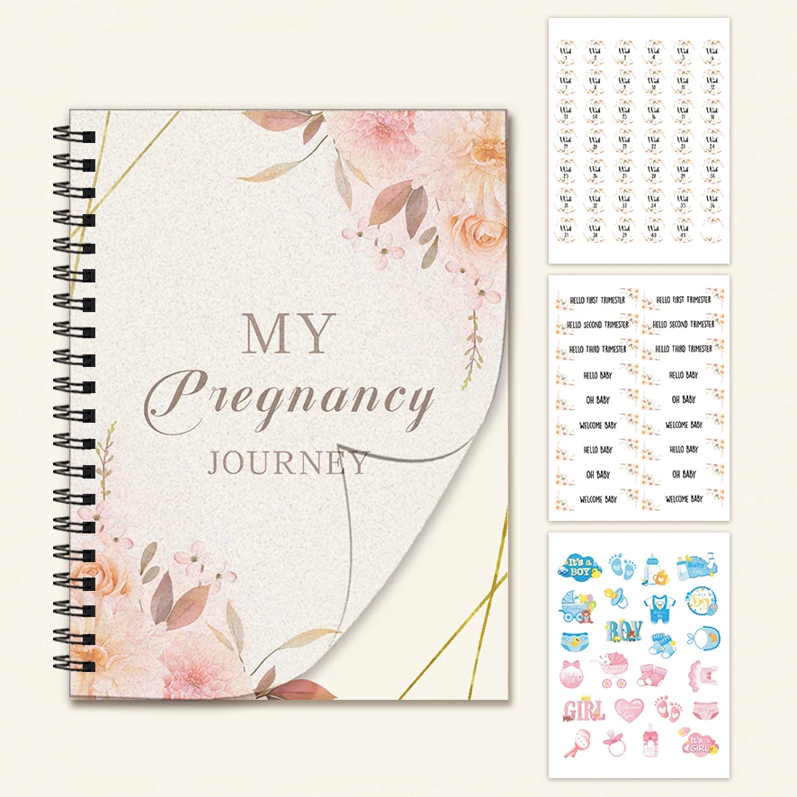 Pregnancy Journal Sticker Set  - Fitness Journal Planner ulasan dan harga