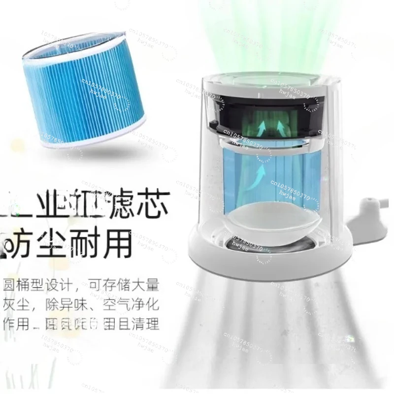 Professional Private Label Client Oem Two-in-one Shadowless Lamp Nail Dust Collector for Nail Salon Pedicure