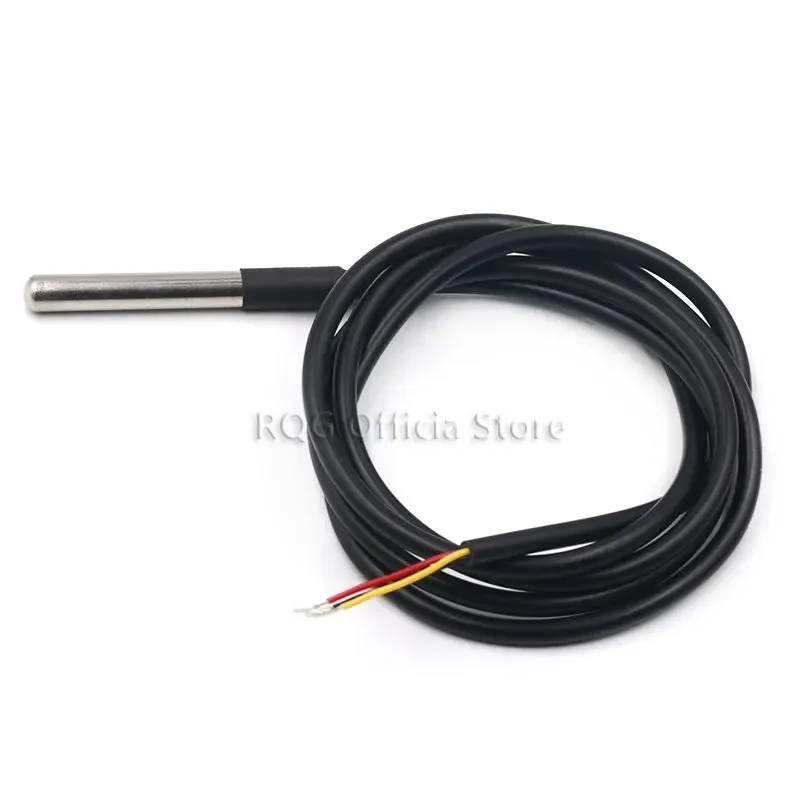 DS1820 Stainless steel package Waterproof DS18b20 temperature probe temperature sensor 18B20 For Arduino