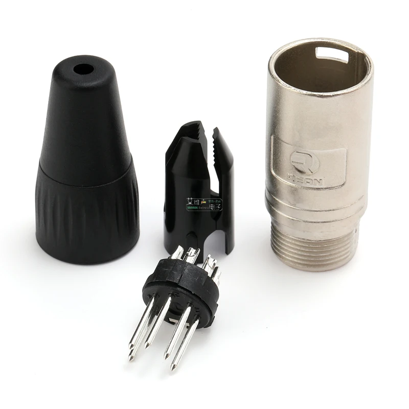 REAN YONGSHENG NEUTRIK XLR Stecker/Buchse Mikrofonkabel Audio-Balance XLR YS176 YS177 YS136N YS186 YS187 High-End HIFI – Detail 24