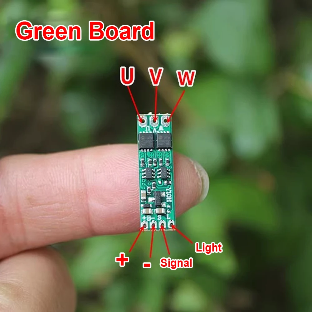 2S-3S 8A Mini BLDC Brushless Motor Driver Board Micro Electric Regulator Drive Electronic Speed Control for Aircraft Model Motor