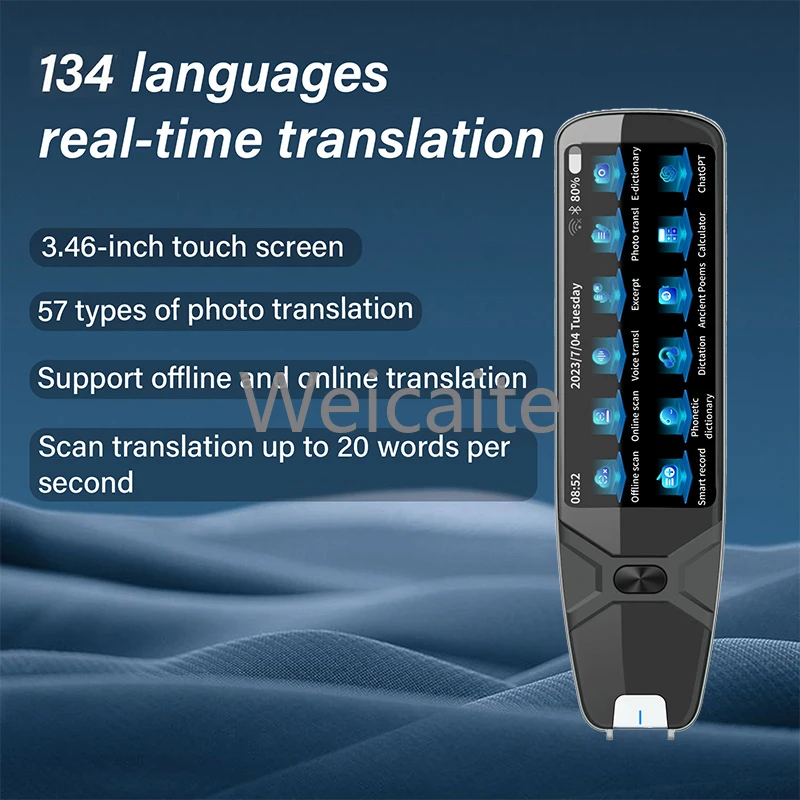 Smart Electronic Pocket AI GPT Voice Translator Pen Multilingual