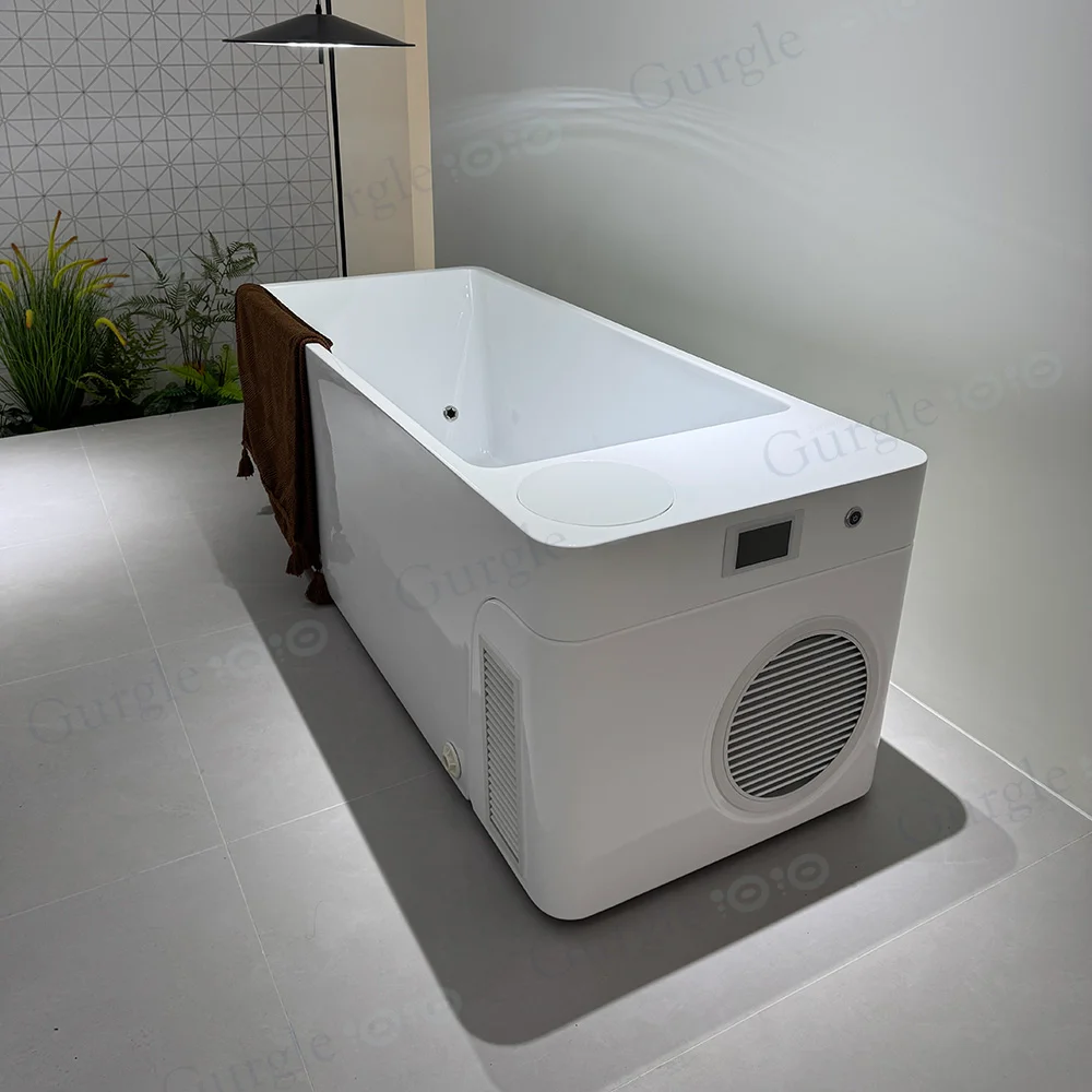 

WiFi Cold Plunge Indoor Outdoor Sports Recovery Acrylic Ice Bath Tub All In One With Chiller Cold Water Therapy Tub