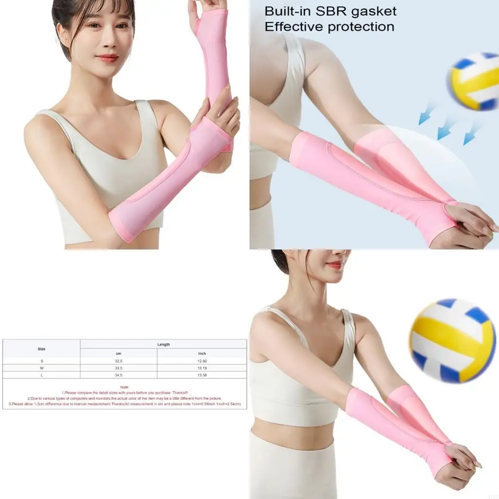  Stretchy Forearm Sleeve Pair for Gym Practice and Partner Passing