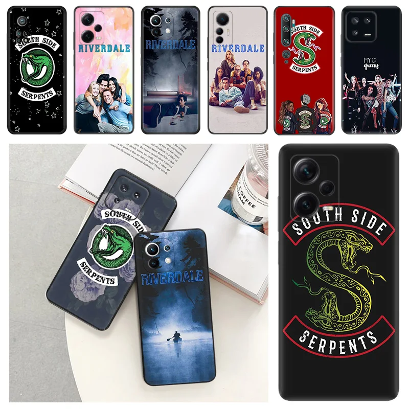 Silicone Soft Riverdale Serpents Phone Cases Cover for Redmi Note12 4G 12c a1 a2 Plus Xiaomi 13 12 12s Pro Lite 12t cc9 Fundas