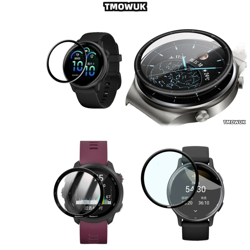 

For Garmin Forerunner 158 165 245 255 255s 265 265s 3D Soft Screen Film Full Cover Anti - Scratch