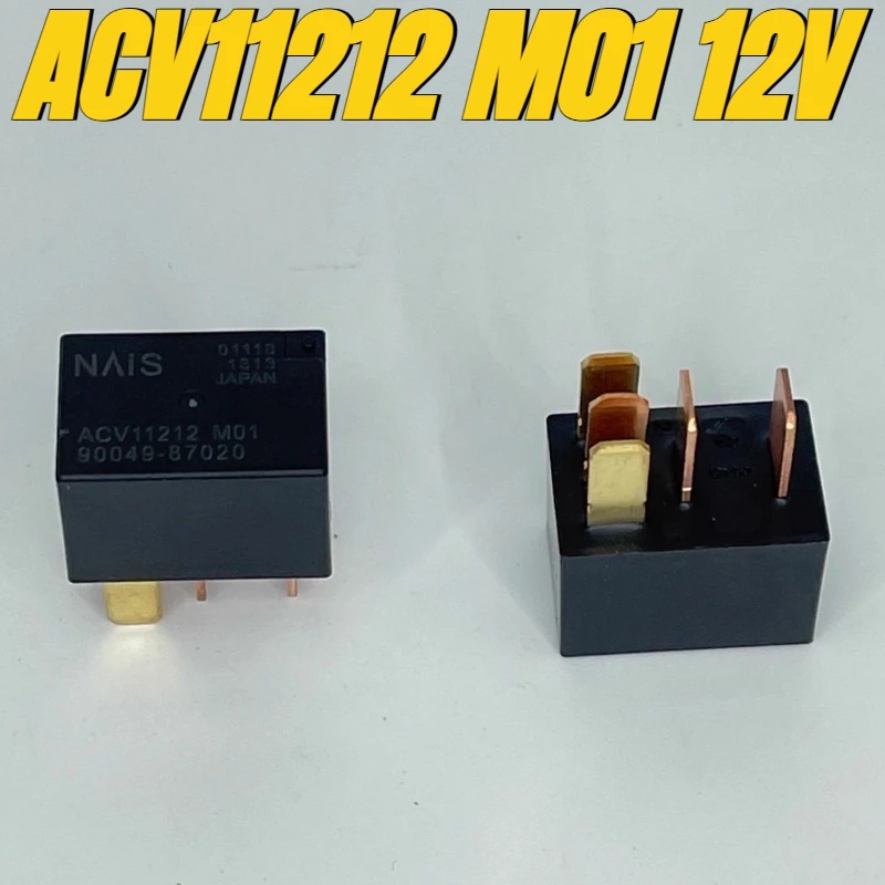 

（Brand New Original）1pcs/lot 100% original genuine relay:ACV11212 M01 12V 5pins 90049-87020 Automotive relay