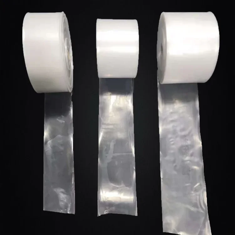 200 Meters PE High-pressure Slender Tube Bag Ultra Long Straight Tube Plastic Bag Transparent Thickened Flat Mouth Plastic Pouch