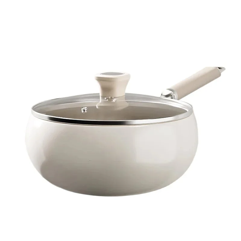 Wok Non-stick pan Household uncoated ceramic frying pan