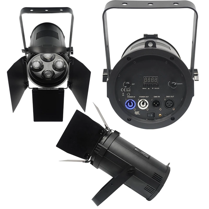 

Светодиодное руководство 25 ° -60 ° Зум-объектив Френеля 300 Вт 2в1 CW WW/4in1 RGBL Студийный прожектор с DMX-управлением для свадебного театрального шоу