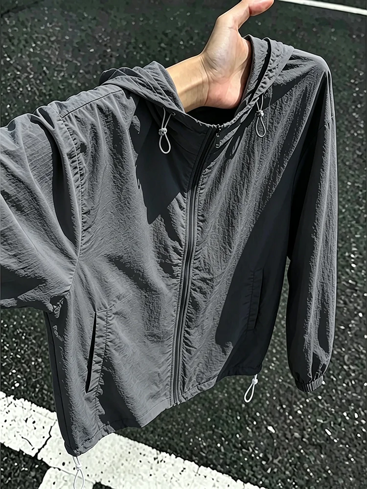 

Lightweight Quick-Dry Men's Summer Thin Fishing Jacket UPF50 UV Protection Breathable Skin Shirt Outdoor Fashion Sunscreen Cl...