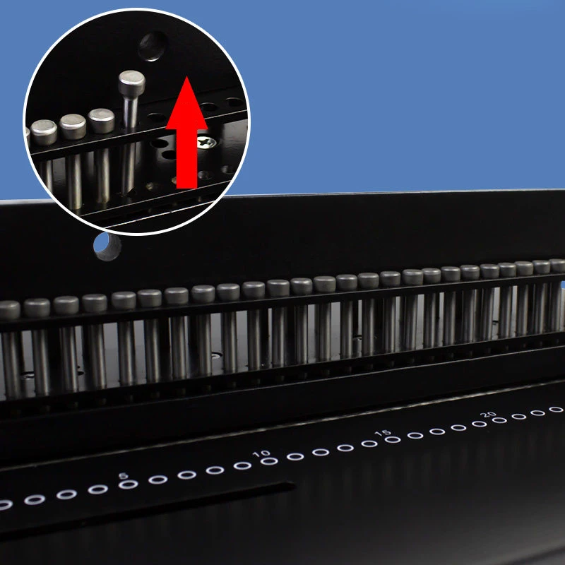 

Binding Machine 2:1+3:1 Double Wire Binding Machine Single-pass 350 Pages Punching 34 Hole Round Hole Punching Binding Machine