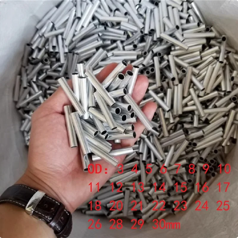Aluminium Tube OD 3 4 5 6 7 8 9 10 11 12 13 14 15 16 17 18 20 21 22 23 24 25 26 28 29 30mm  Round 6061 Aluminum Alloy Metal Pipe