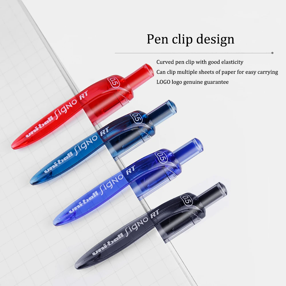 Japan UNI Kawaii Gel Pen Set L Blue Ballpoint Pen 0.38/0.5mm Cute School Supplies Black Filled Office Accessories Stationery