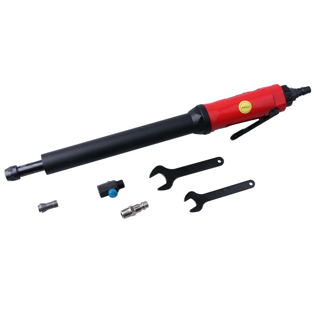 Pneumatic Extended Straight Engraving Grinder 3Mm/6Mm Collet Grinder Air-Powered Polishing Machine Bd-7239