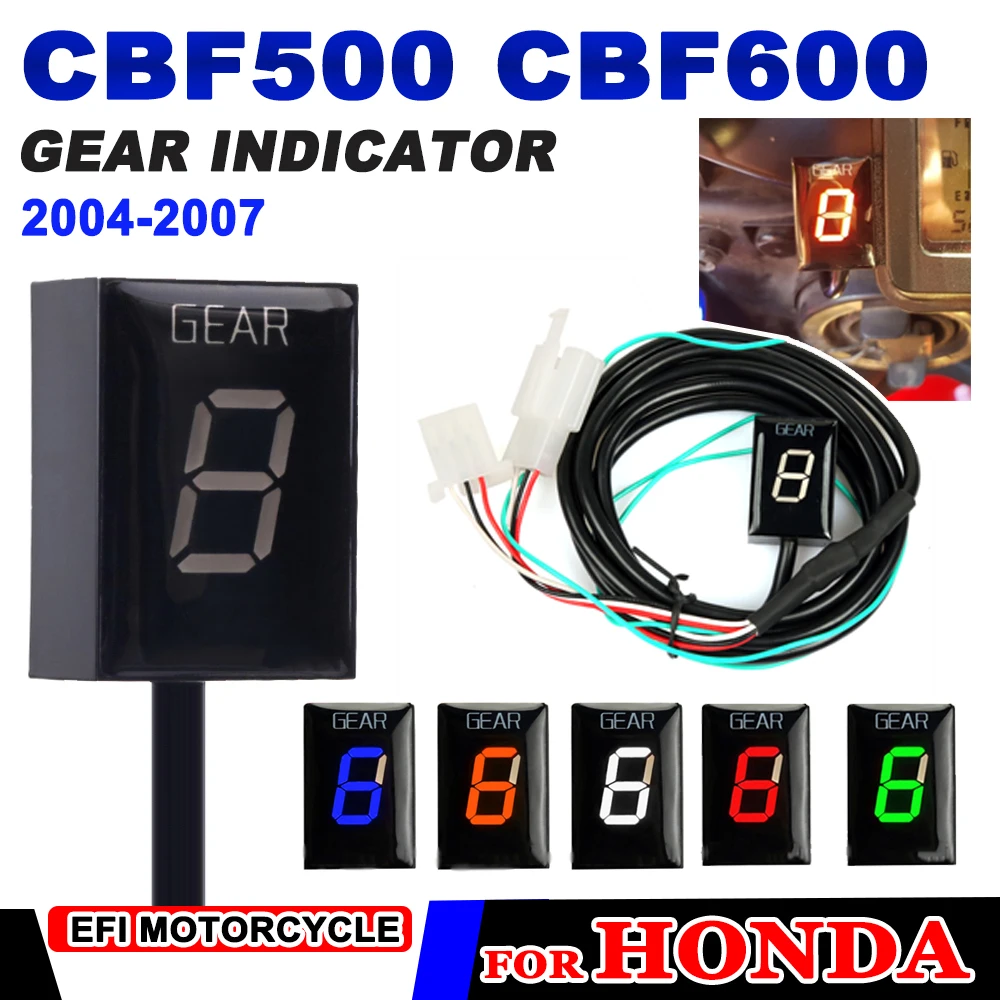 

Motorcycle 1-6 Gear Indicator for HONDA CBF500 CBF 500 2004 2005 2006 CBF600 CBF 600 2004- 2007 Accessories Gear Display Meter