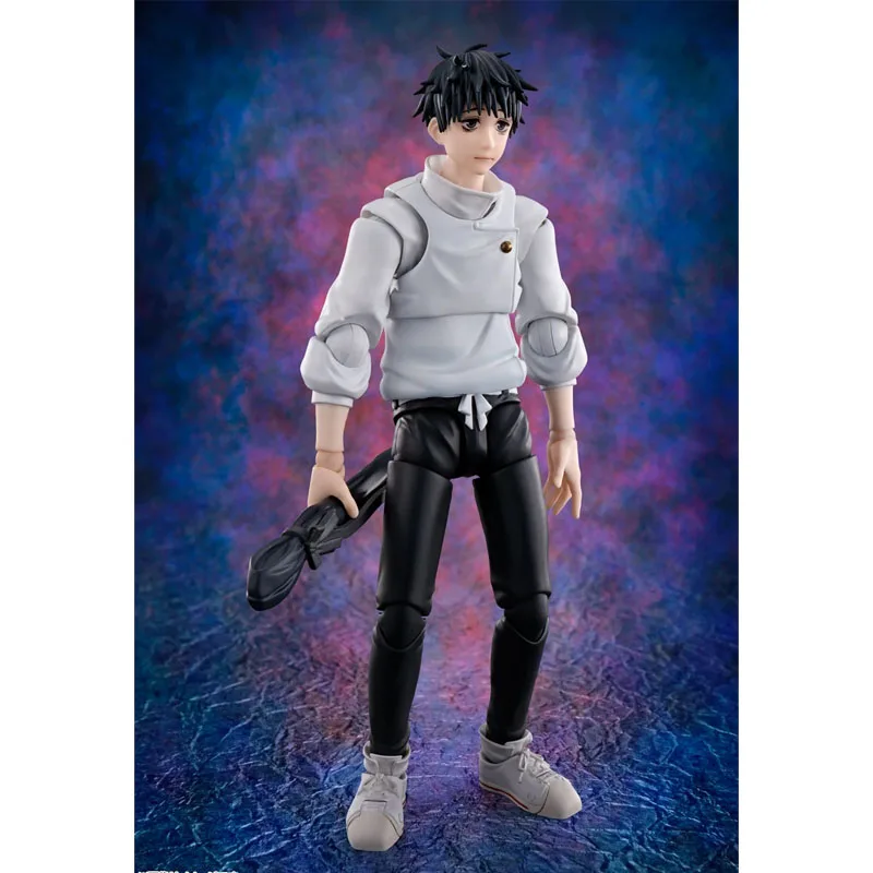 Bandai figura genuína jujutsu kaisen modelo kit anime figuras shf okkotsu yuta coleção modelo de ação figurestoys para meninos presentes