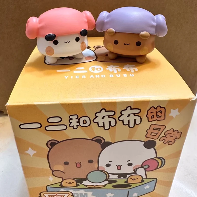 Yier And Bu Bu'S Daily Series Blind Box Model Cute Trendy Play Toy Tabletop Decorative Ornament Pvc Second Wave Holiday Gift