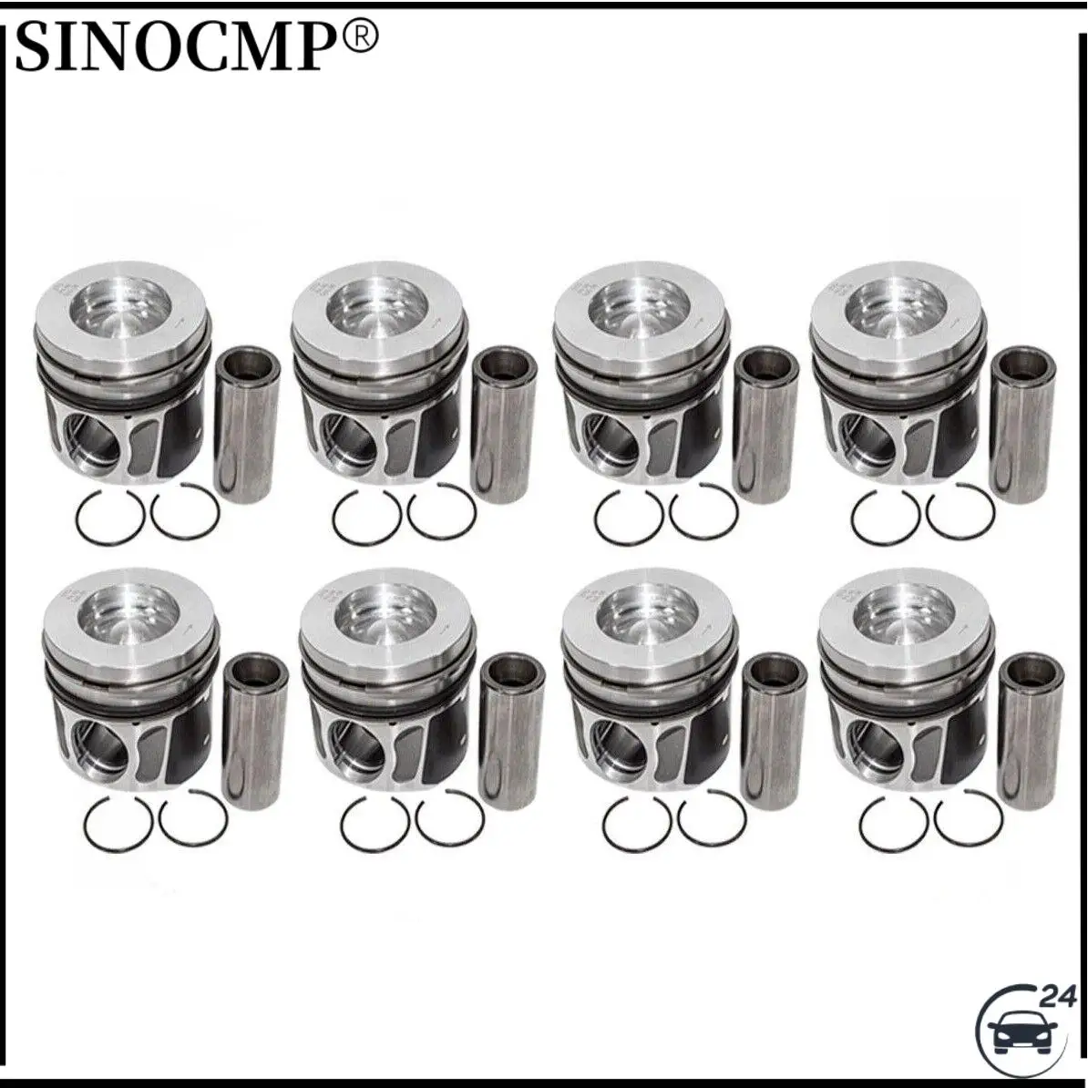 

448DT Engine Piston Set For Land Range Rover Vogue SPORT TDV8 SDV8 4.4 DIESEL