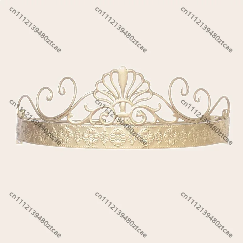 European Style Girls Bedside Crown Curtain Mosquito Net Rack with Hook