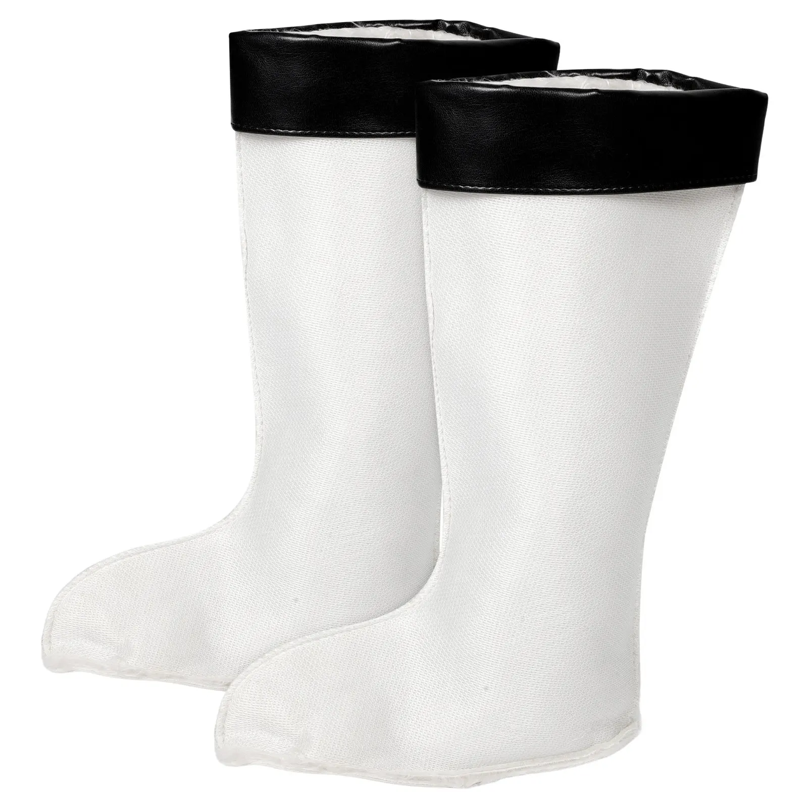 

1Pair Winter Boot Liners Warm Rain Boot Liner Detachable High Shaft Thermal Lining for Cold Wet Weather Outdoor Farm Use