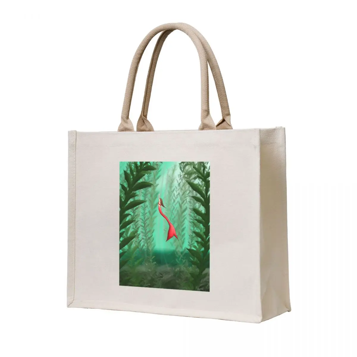 

Underwater Jungle Tote Bag Gift bag large size bags hand bag