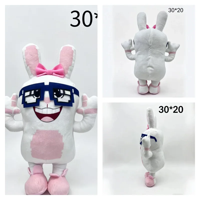 In Stock Sahur Steam A Brainrot Plush Cute Rabbit Shaped Stuffed Doll Girl Home Decoration Birthday Collection Holiday Gift