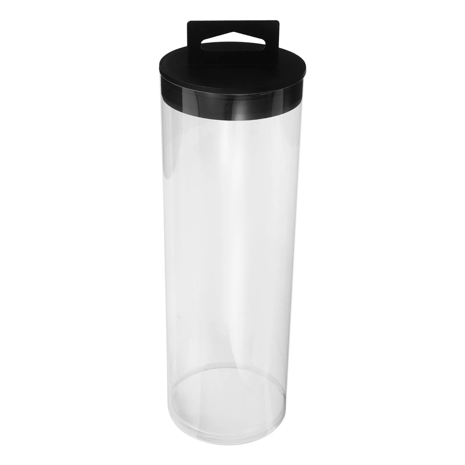 

Transparent Tennis Cylinder Container Plastic Tube Lid Tennis Ball Holder Pickleball Ball Organizer Display Case