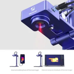 MECHANIC TI-08 HD Camera for Mobile Iphone Motherboard PCB Electrical Fault Detection Diagnosis Instrumen 3D Thermal Imager