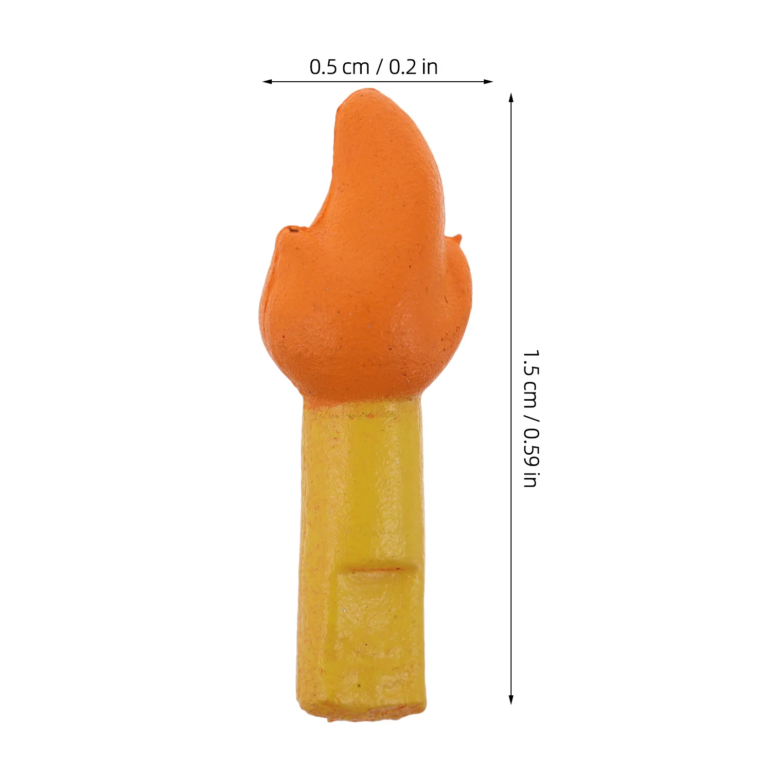 10 pçs ornamento de resina de fogueira em miniatura para micro paisagem casa de bonecas acessórios fingir fogo decoração artificial fogueira