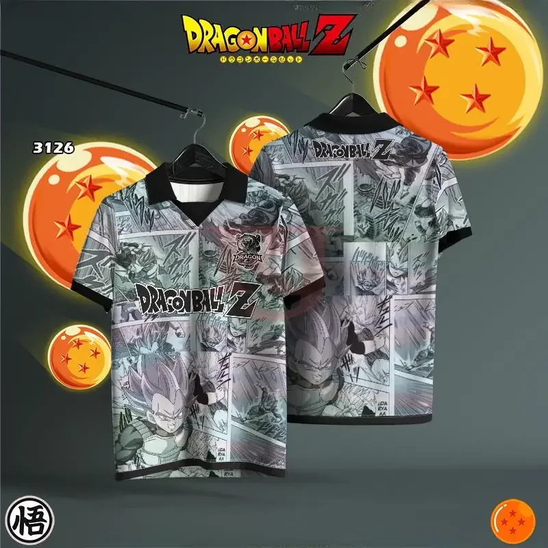 Japanisches Anime Dragon Ball Son Goku 3D T-Shirt für Erwachsene, Sommermode, lässiges T-Shirt, Jungenkleidung, T-Shirt für Erwachsene, Oberteile mit kurzen Ärmeln – Detail 6