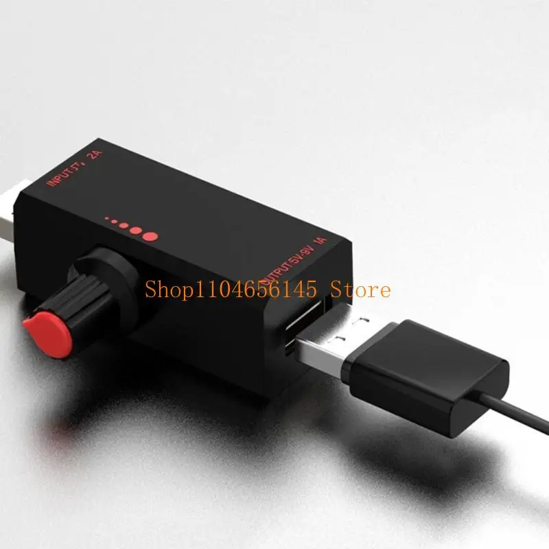 652F USB Fan Regulator with Switchs USB Fan Stepless Speed Controller for Car Fan