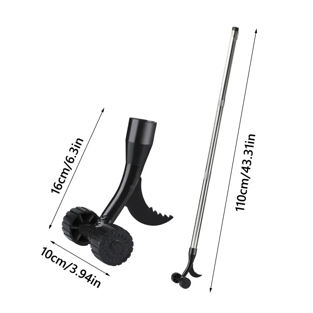 Durable 2 in 1 Weeds Pullers No Bending Over Manual Weeds Remover Tool Outdoor Work Yard Maintenance Garden Tools Easy Operation