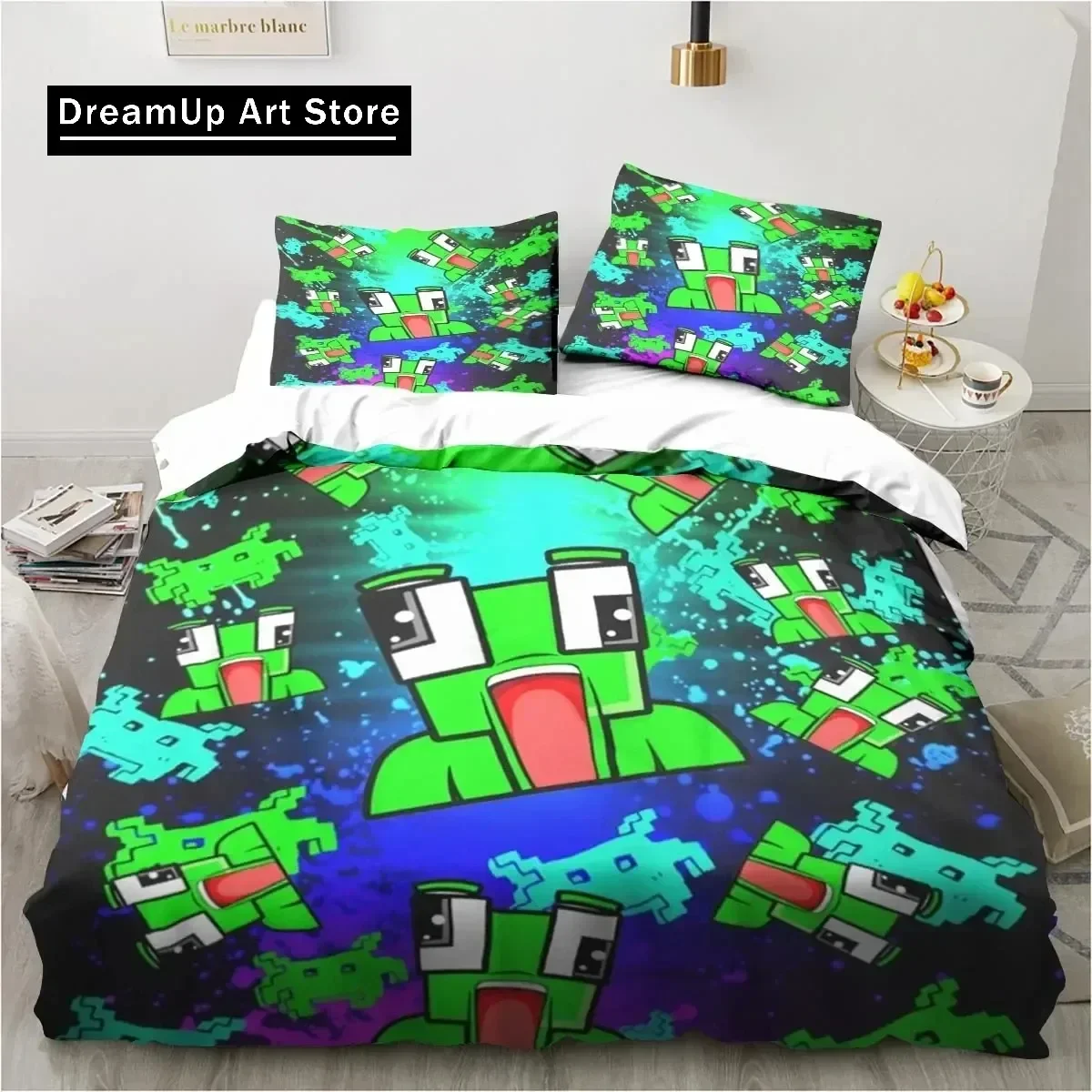 3D Print Funny Play U-Unspeak-able Bedding Set Boys Girls Twin Queen King Size Duvet Cover Pillowcase Bed boys Adult Bedroom