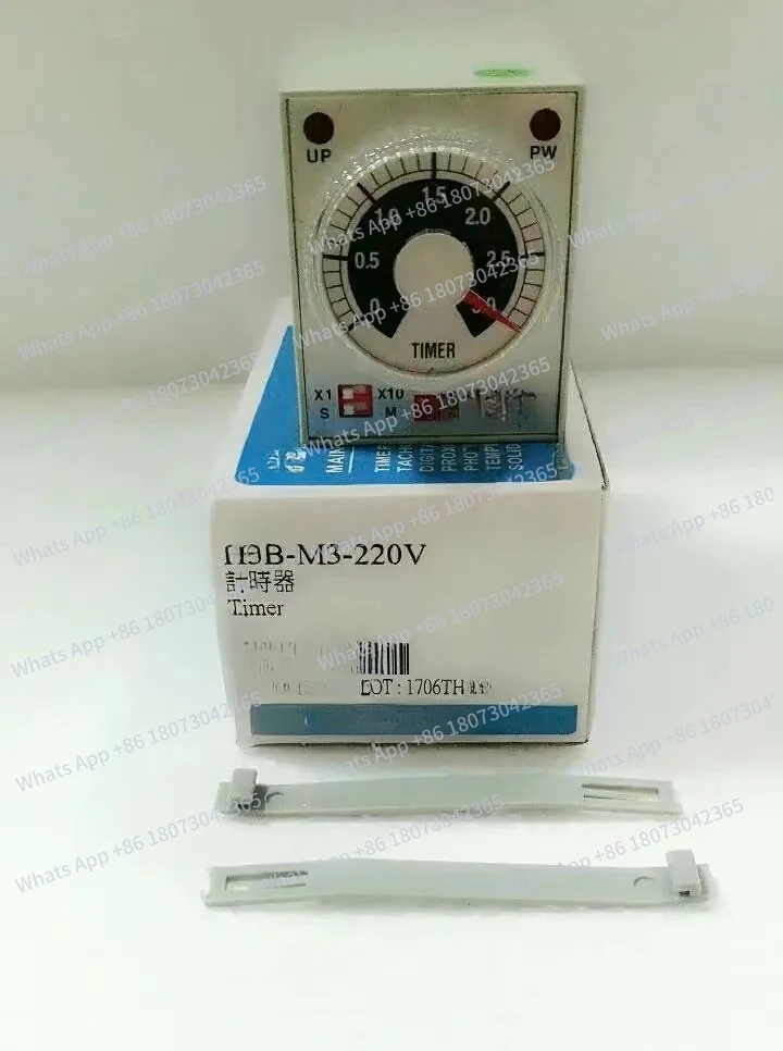 

Таймер H3B-M3 H3B-M6, 220В/110В/380В переменного тока, 24В постоянного тока, новый, оригинал