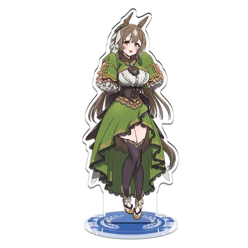 Anime Pretty Derby Acrylic Keychain Stand Model for Cosplay