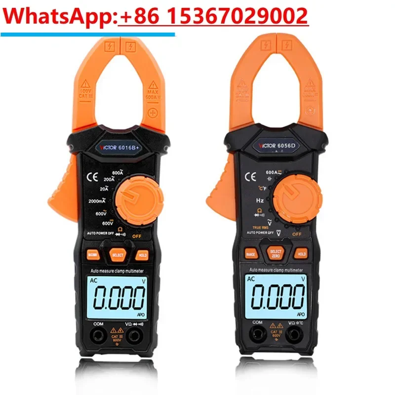 

High precision AC/DC digital display clamp type ammeter multimeter VC6056A/B/C
