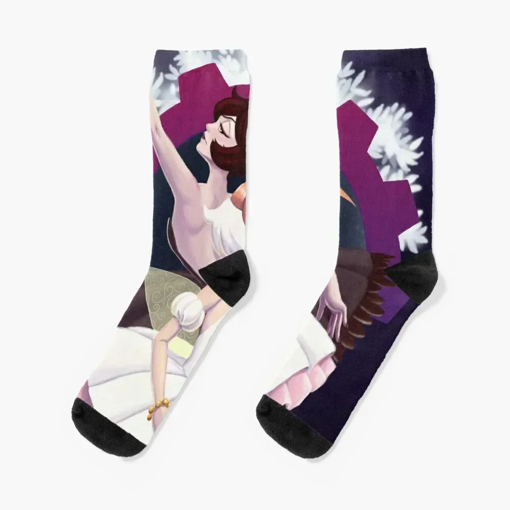 

Princess Tutu Socks Rugby anti-slip Christmas Women's Socks Men's