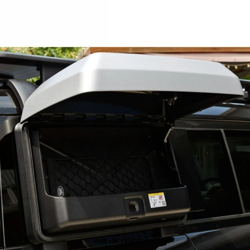 

High Quality ABS & Carbon Fiber 2020Year L663 Defender 90 110 Car Accessories Luggage Carrier Fit for Defender Side Trunk Boot