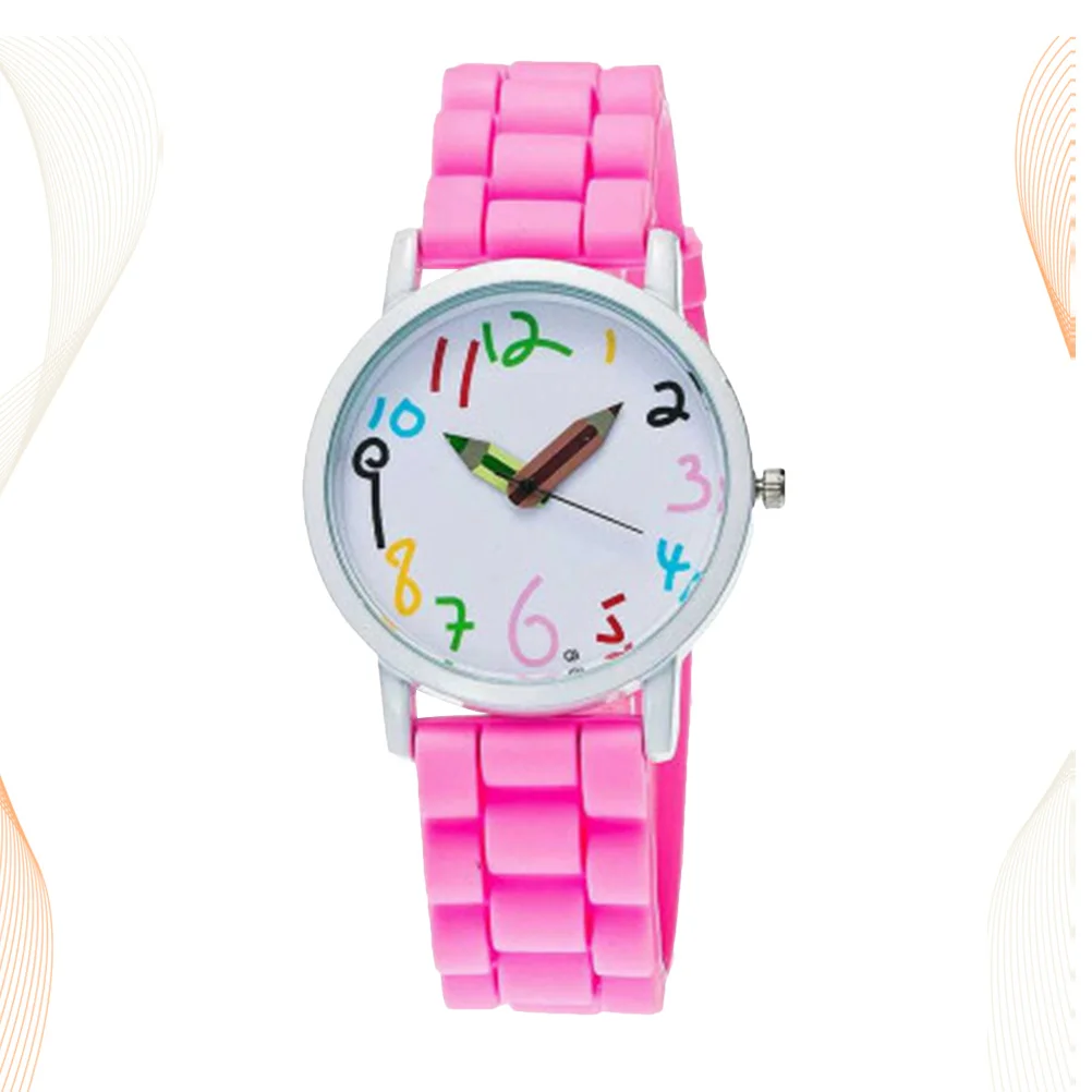 1Pcs Creative Kids Watch Quartz Movement Lovely Design Comfortable Strap Perfect Birthday Gift for Children Cartoon and Adorable