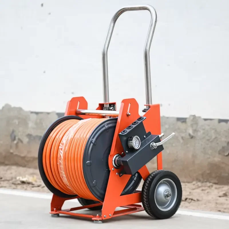 AMJET Portable Hose Reel Unit Retractable Hose Reel Wall-mounted Hose Reel Multi-purpose Advantage