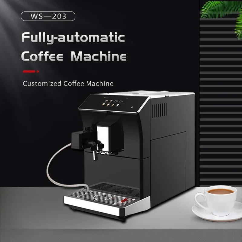 

Hot sales HD One Touch Screen New Fully Automatic Espresso Maker Coffee Machine