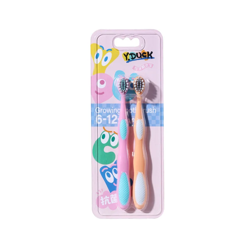 Picture 7: Step by Step Antibacterial Toothbrush for Children, Set of 2, Soft Toothbrush for Infants and Toddlers Aged 0-3-6-9