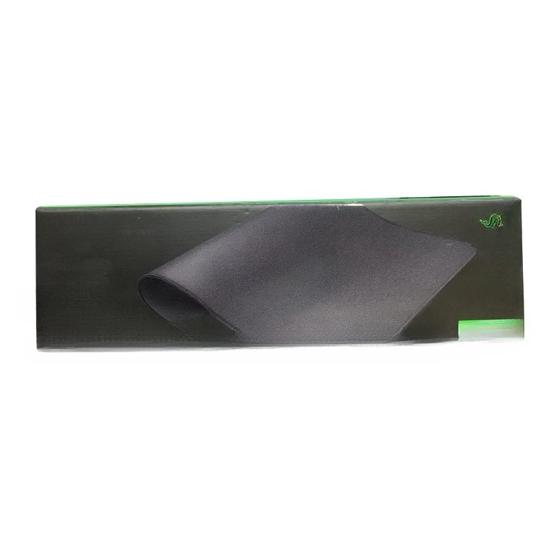 

Gaming mouse pad, fused woven rough edge locking for e-sports